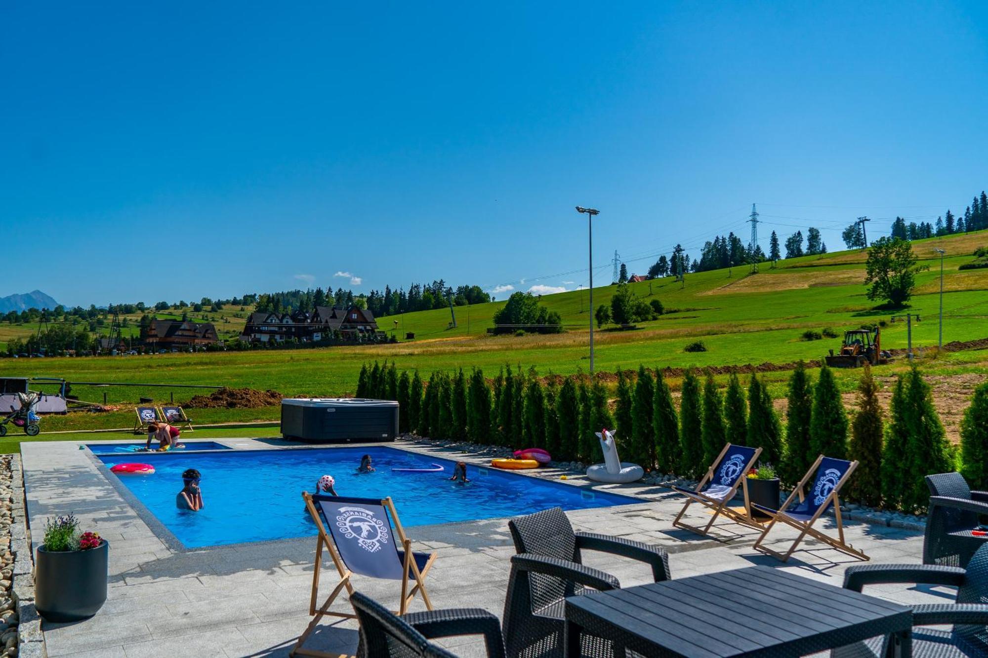 Aparthotel Rabian-Ski Zewnetrzny Basen Oraz Jacuzzi Z Podgrzewana Woda Sala Zabaw I Dmuchaniec Białka Tatrzańska Kültér fotó